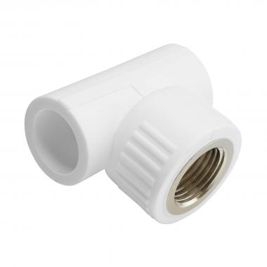 Тройник ППР комбинированный 25X1/2" вн Aqualink