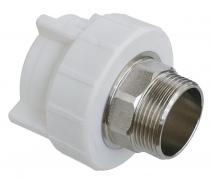 Муфта ППР комбинированная п/к 50X1 1/2" нар Aqualink