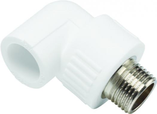 Уголок ППР комбинированный 32X1/2" нар Aqualink