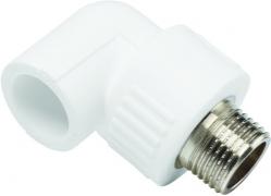 Уголок ППР комбинированный 32X3/4" нар Aqualink