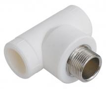 Тройник ППР комбинированный 20X3/4" нар Aqualink